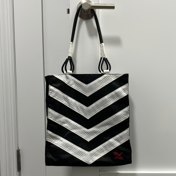 Y2K Vintage Armani Exchange Chevron Tote - Picture 3 of 9